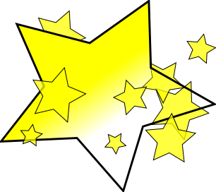 des étoiles en svg...